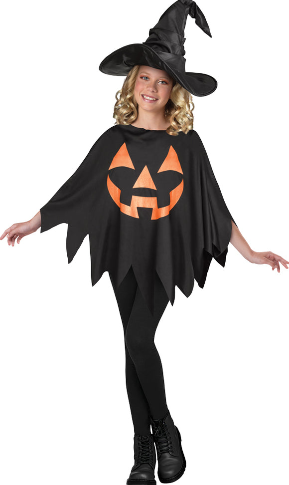 Jack O Lantern Poncho (FW90843)