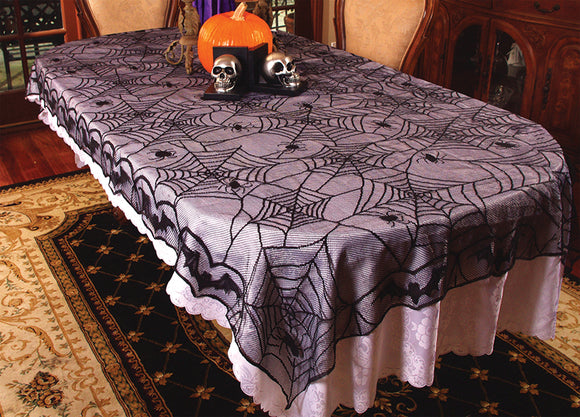 Lace Spider Web Table Cloth (UR29734)